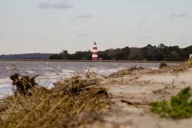 Lighthouse on Sapelo Island, Georgia