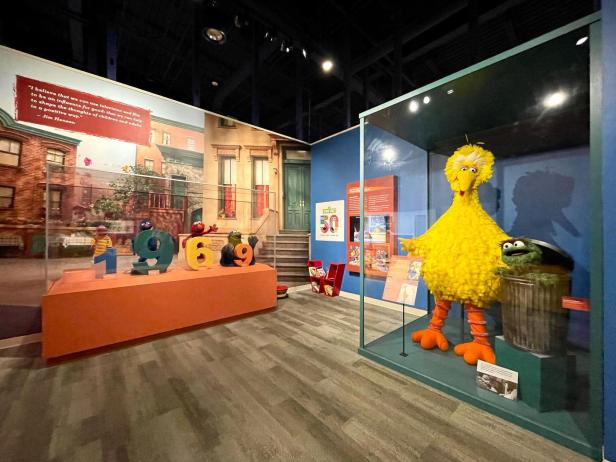 Sesame Street exhibit at Center for Puppetry Arts in Atlanta, Georgia. Photo by @janahouse