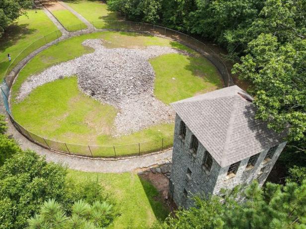 Rock Eagle Mound in Eatonton, Georgia