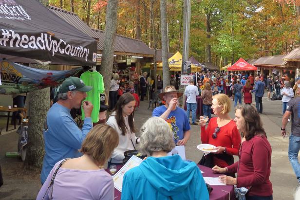 Appalachian Brew, Stew & Que Festival in Hiawassee, Georgia