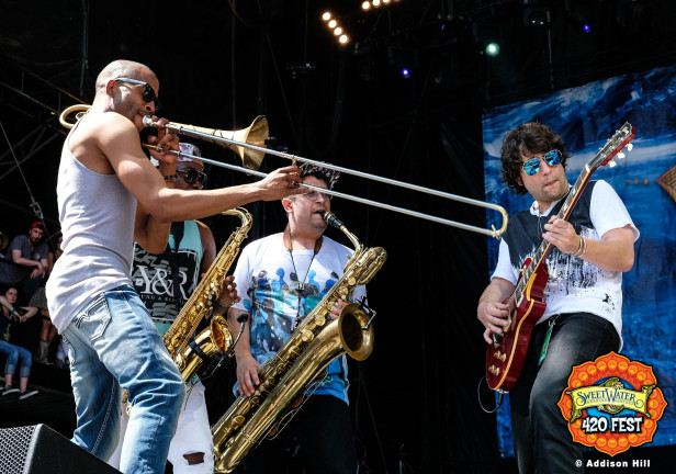 Trombone Shorty at Sweetwater 420 Fest in Atlanta, Georgia