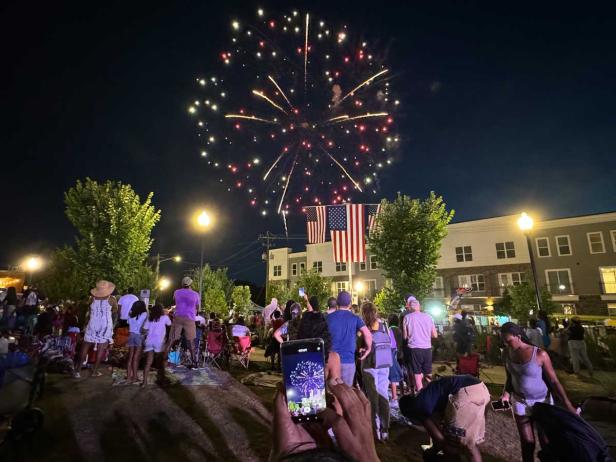 Fourth of July Celebration in Powder Springs, Georgia