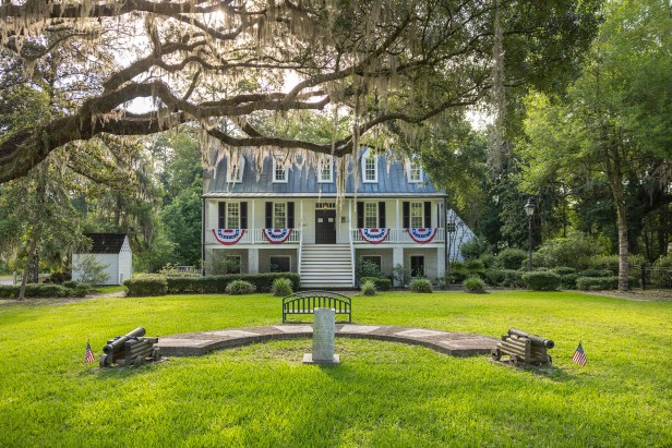 Exterior of the Midway Museum in Midway, Georgia
