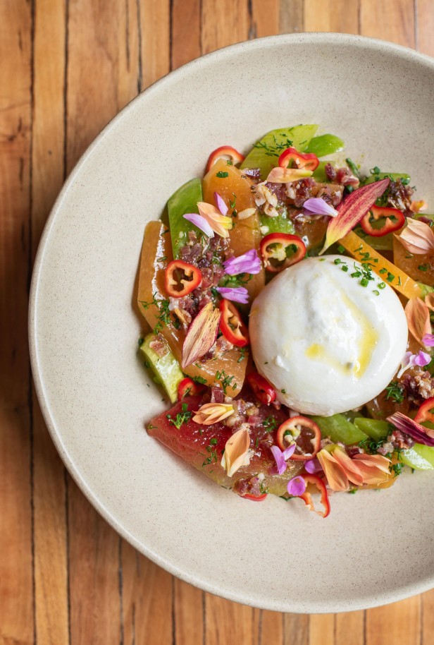 Seasonal fare at Staplehouse in Atlanta, Georgia