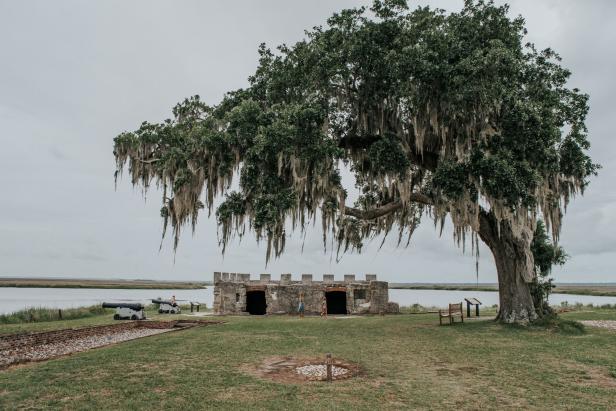 Fort Frederica on St. Simons Island, Georgia