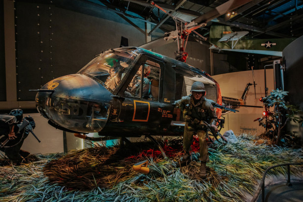 Helicopter exhibit