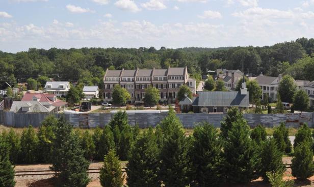 Alexandria in Senoia, a Walking Dead film location