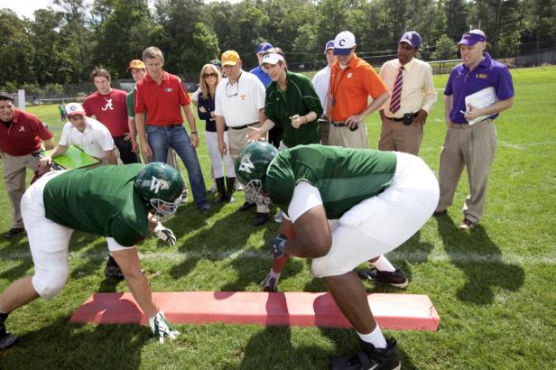 Blind Side on the field