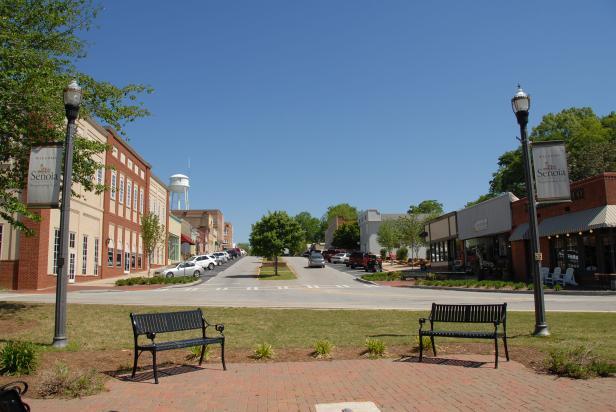 Downtown Senoia, Georgia