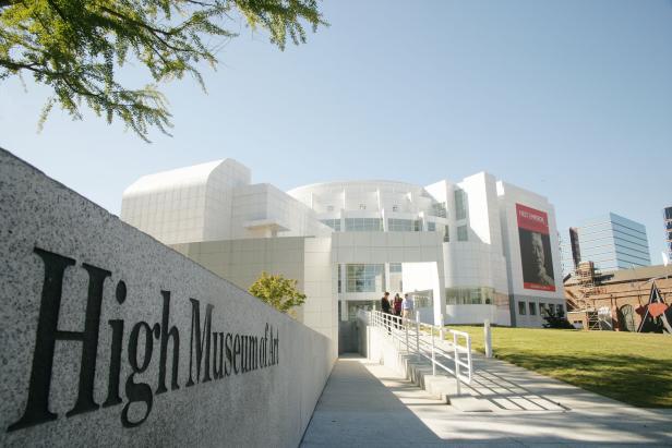 Exterior of the High Museum of Art in Atlanta