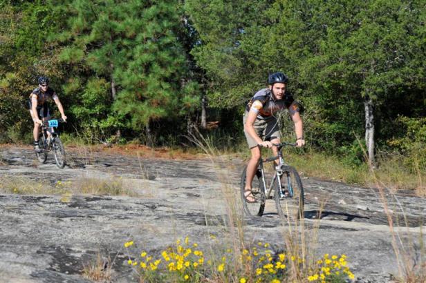 Mountain biking at Georgia International Horse Park in Conyers