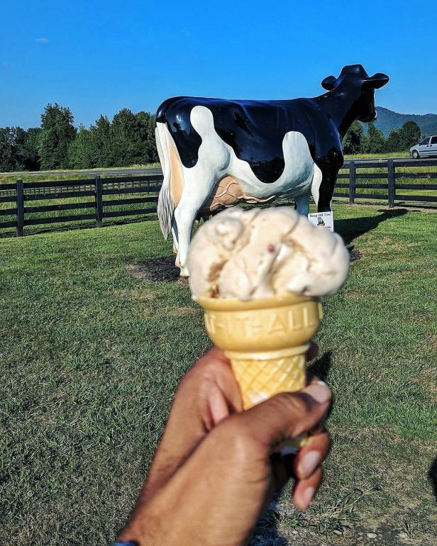 Ice cream at Mountain Fresh Creamery