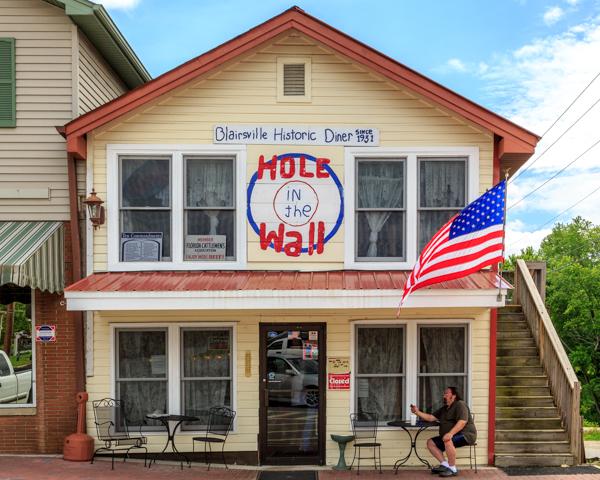 Hole in the Wall in Blairsville, Georgia