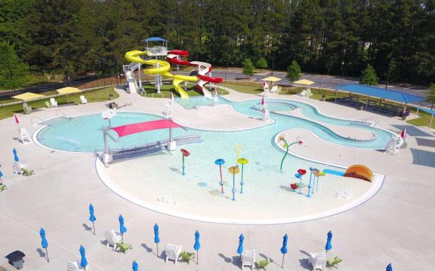 Seven Springs Water Park in Powder Springs, Georgia