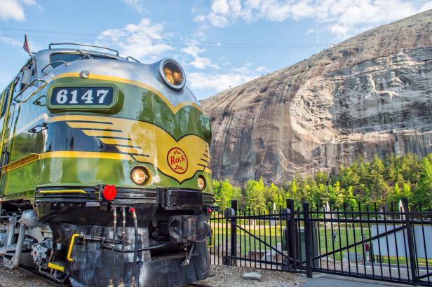 Train at Stone Mountain Park