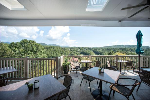 Sky Bar at Valhalla Resort Hotel in Helen, Georgia