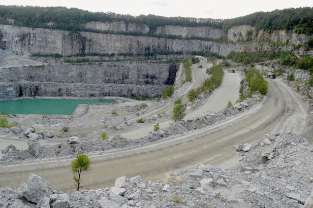 Vulcan Materials in Stockbridge, Georgia, was used as a filming location for several scenes in the movie Black Panther.