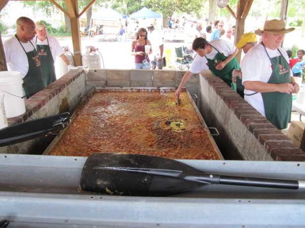 World's Largest Peach Cobbler