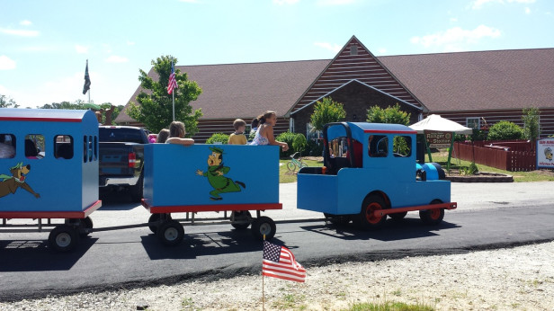 Kids train at Yogi Bear's Jellystone Park in Bremen, Georgia