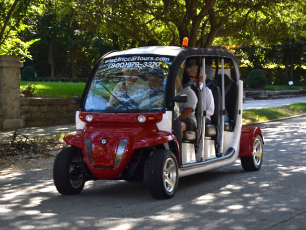 Electric car tours in Atlanta with ATL-Cruzers