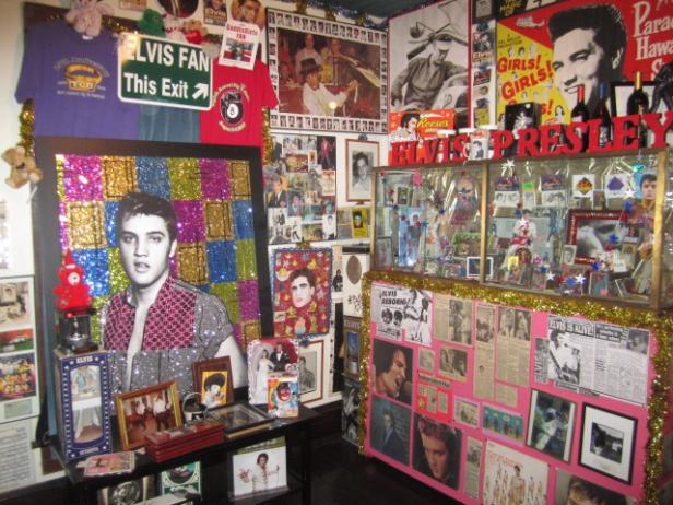 Everything Elvis at the Loudermilk Boarding House in Cornelia, Georgia