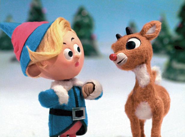 Hermey and Rudolph at the Center for Puppetry Arts in Atlanta