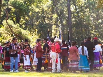Traditional dance demonstration. Photo credit Stephen Cook