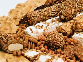 Dillon's famous brittles, pralines, pecan logs and divinity!