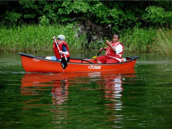 Canoeing at General Coffee State Park