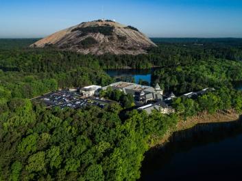 Atlanta Evergreen Marriott is set inside Stone Mountain Park