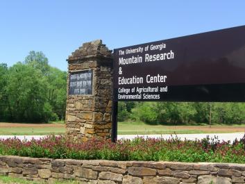 Entrance to UGA's MR&EC