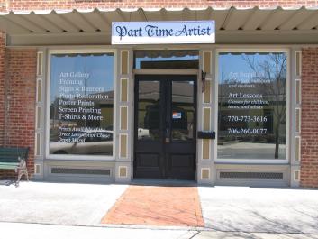 Part Time Artist, front
