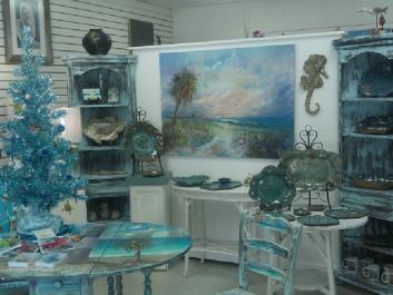 Debbie Brady Robinson Signature Gallery features coastal inspired art