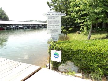 Entrance to the docks.