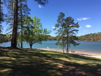 George Washington Carver Park on Allatoona Lake near Cartersville GA
