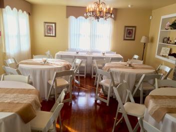 Our banquet room