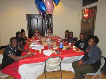Happy birthday party in Lawrenceville