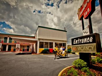 A cool retro experience that is in high demand! Try a pedi-cab while in Savannah!