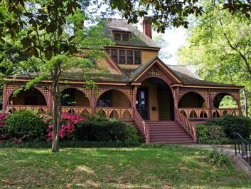The historic home of American author Joel Chandler Harris, built in the Queen Anne Victorian style.