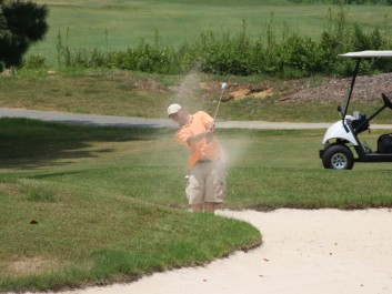 Golfing at Raintree Golf Club