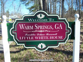 Welcome to Warm Springs, GA