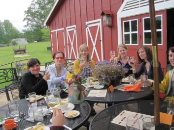 Lunch on the patio