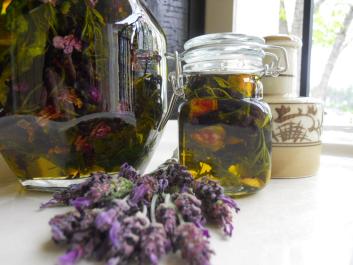 Infused Oils - White Hills Herb Farm - Dearing, GA
