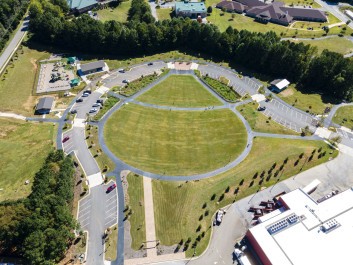Main Street Park Aerial