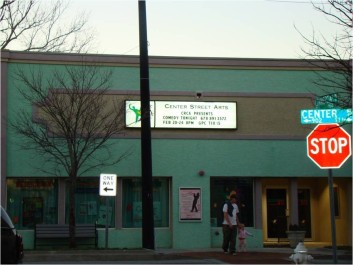 Black Box Theater exterior - Olde Town Conyers