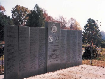 Memorial wall