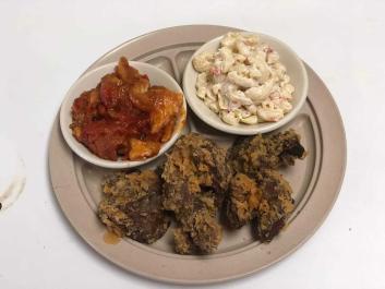 Fried Livers and Gizzards