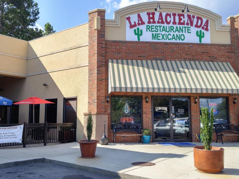 La hacienda mexican grill cheap
