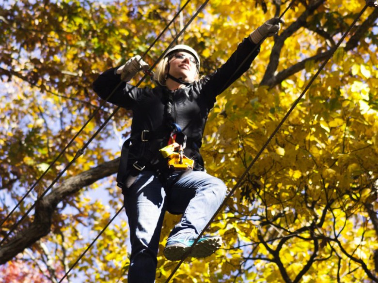 Amicalola Zip Lines with Screaming Eagle Aerial Adventures