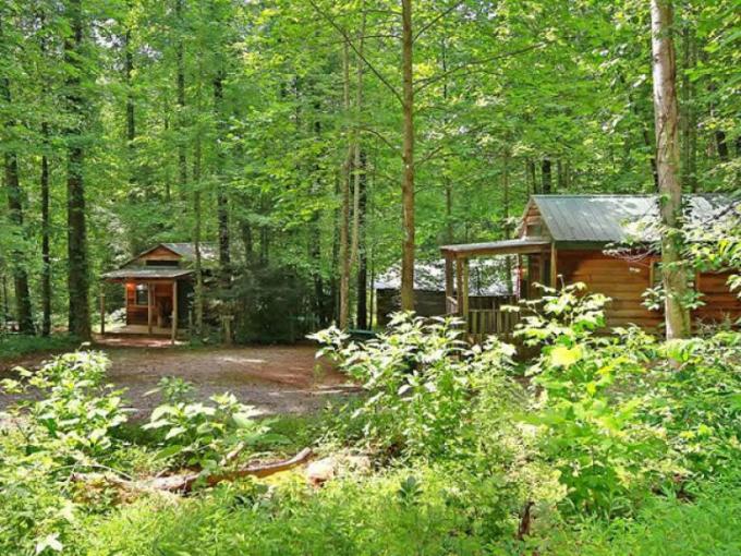 Under the Hemlock Campground, cabin photo